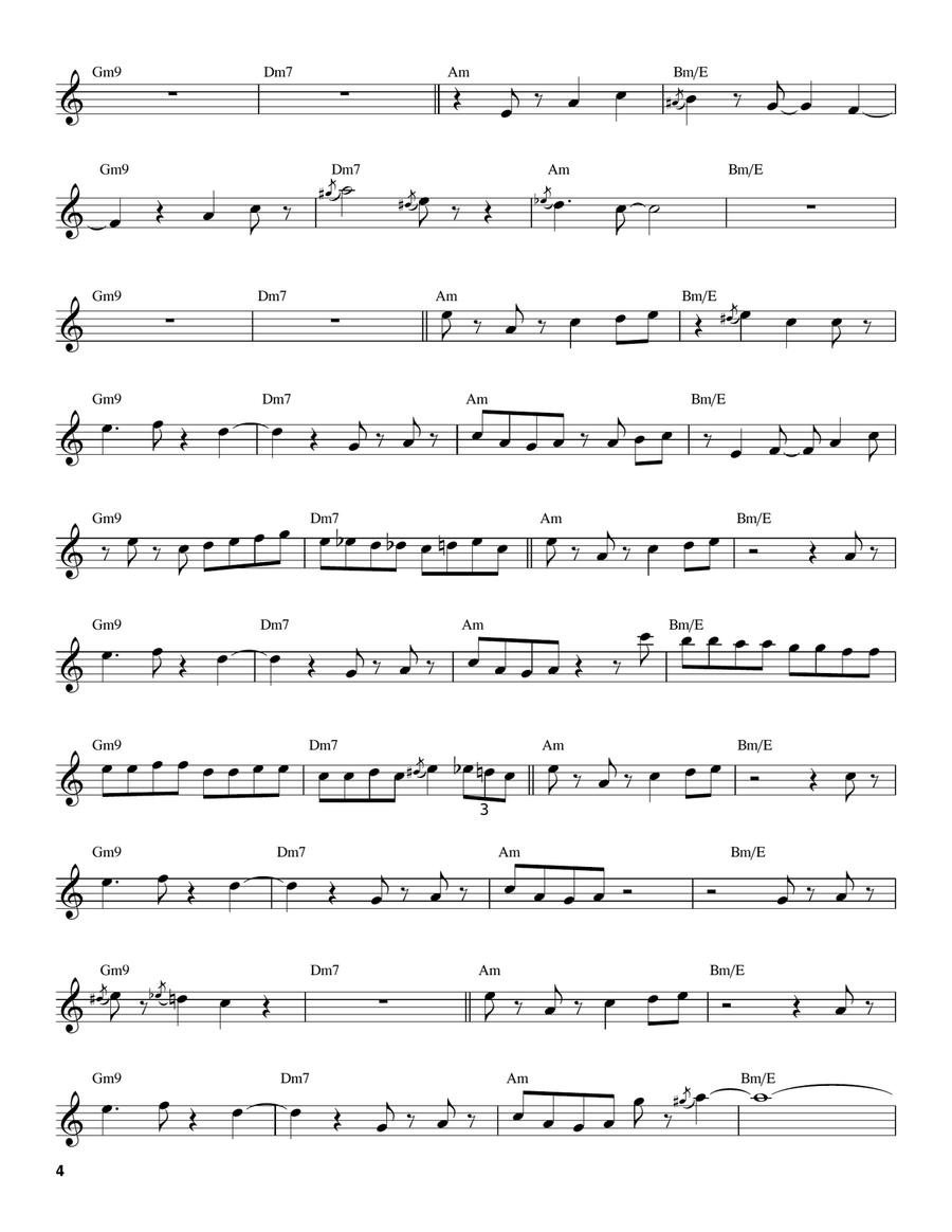 In Deep In Deep Soprano Saxophone scores gallery preview page 4