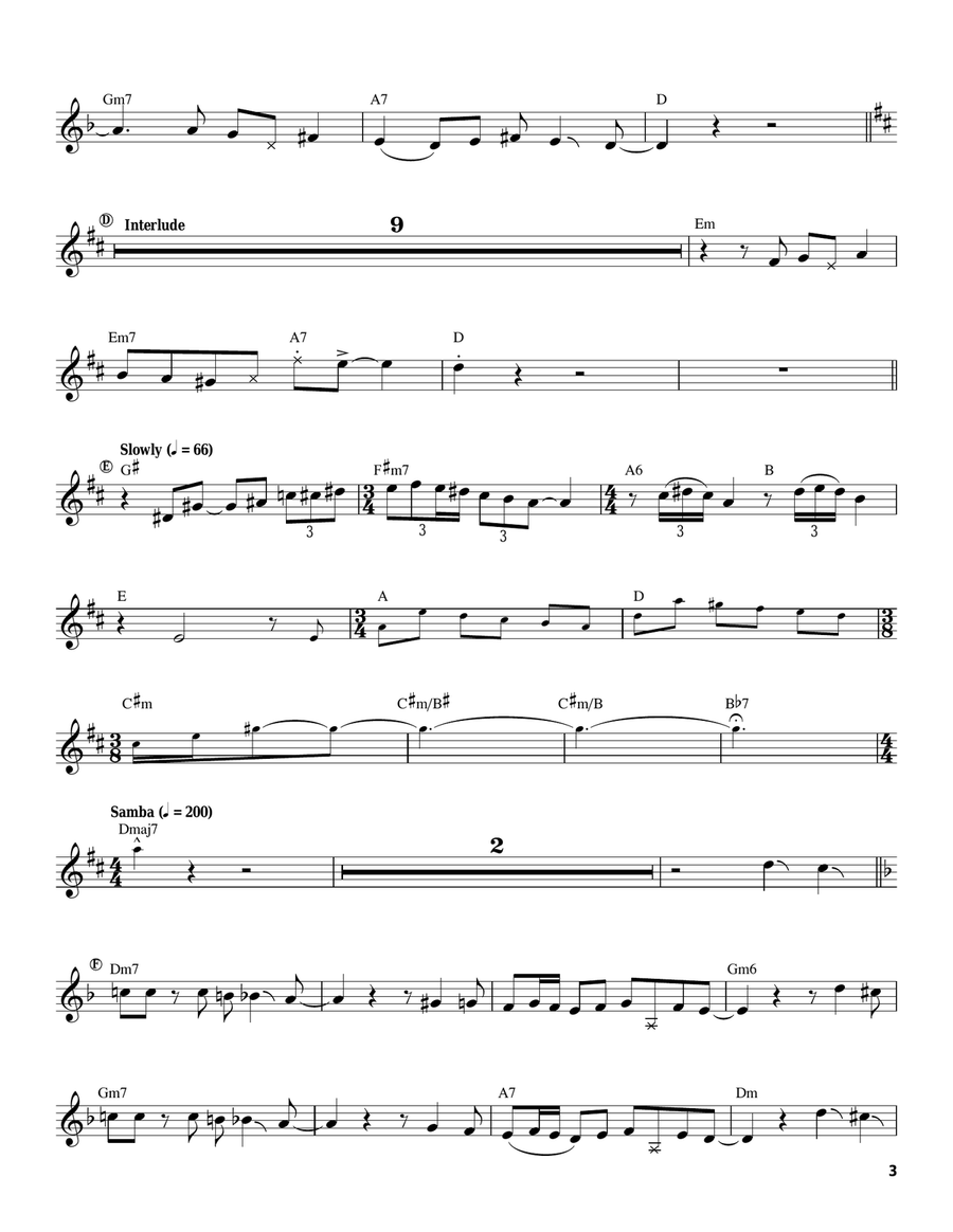 Carmen Carmen Trumpet scores gallery preview page 3