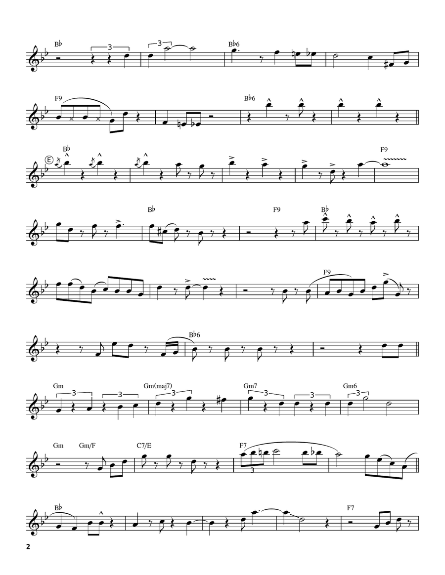 Dinah Dinah Trumpet scores gallery preview page 2