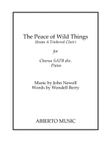 The Peace of Wild Things