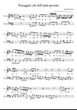 Passaggier che dell'onde paventa Complete Score with Parts