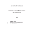 Three Places in New Jersey for Violin and Piano