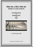 Kehr ein, o Herr, kehr ein (Come in, o lord, come in)