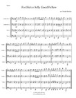 For He's A Jolly Good Fellow - Tuba/Euphonium Quartet mini preview