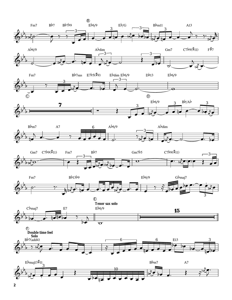 The Nearness Of You The Nearness Of You Trumpet scores gallery preview page 2