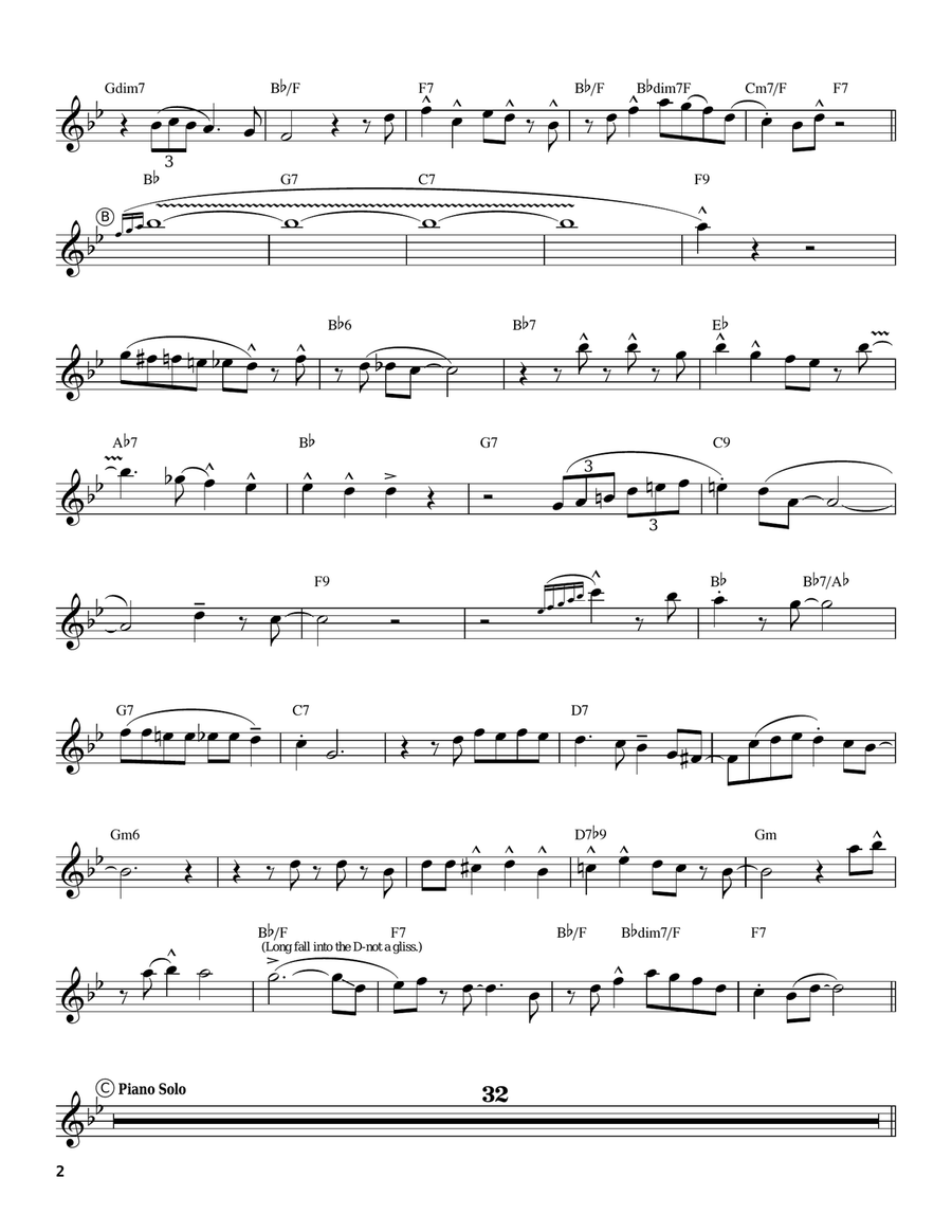 Indiana (Back Home Again In Indiana) Trumpet scores gallery preview page 2
