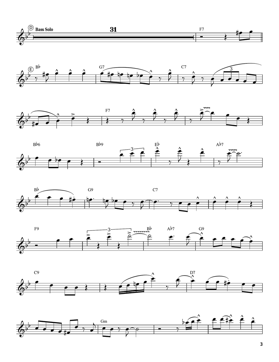Indiana (Back Home Again In Indiana) Trumpet scores gallery preview page 3