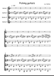 Picking Guitars ( Guitar Quartet )