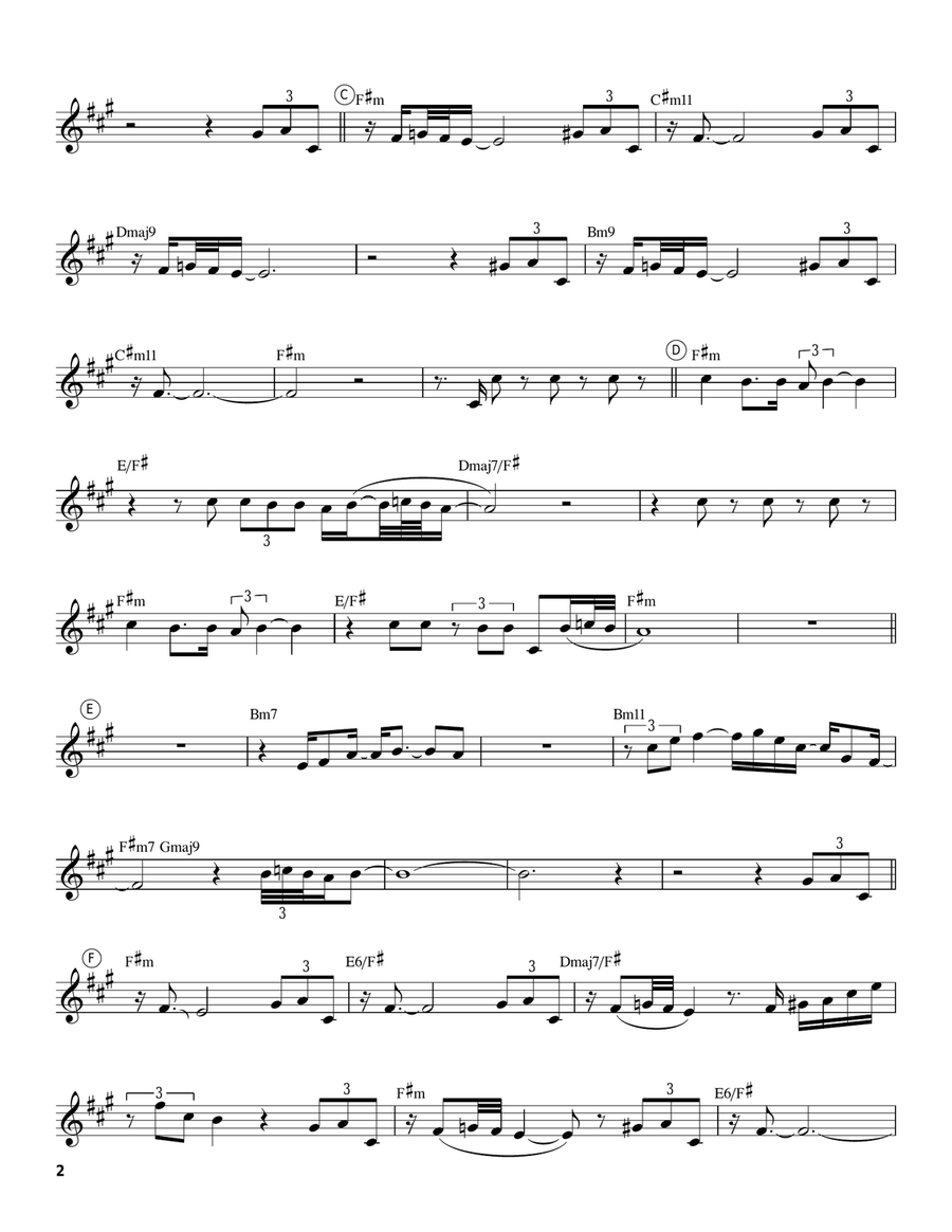No Ordinary Love No Ordinary Love Trumpet scores gallery preview page 2