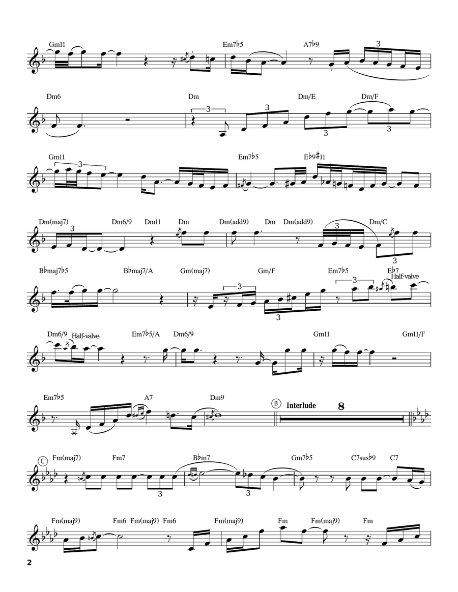 Caruso Caruso Trumpet scores gallery preview page 2