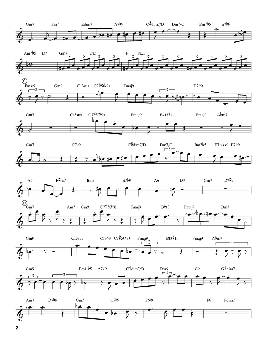 Diane Diane Trumpet scores gallery preview page 2