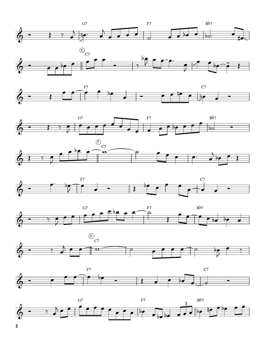 Freddie Freeloader Freddie Freeloader Trumpet scores gallery preview page 2