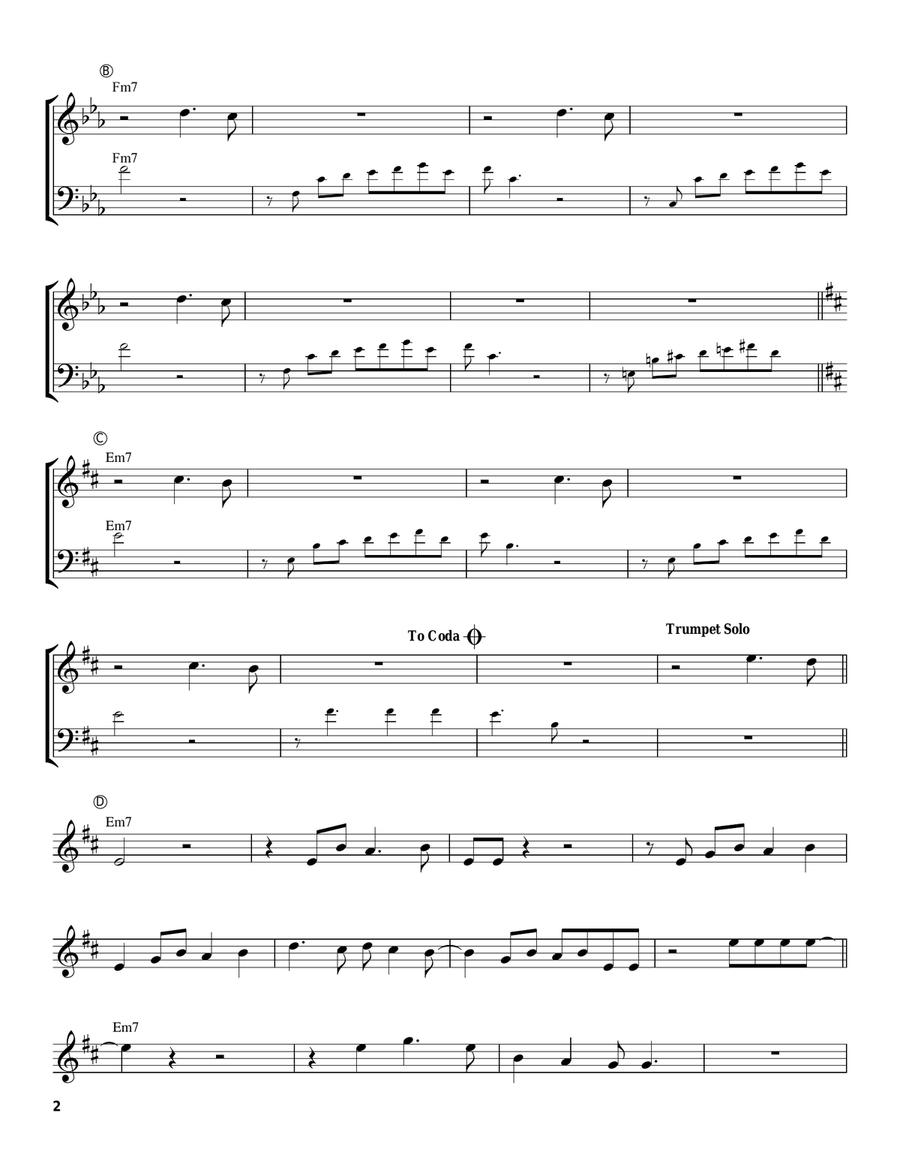 So What So What Trumpet scores gallery preview page 2