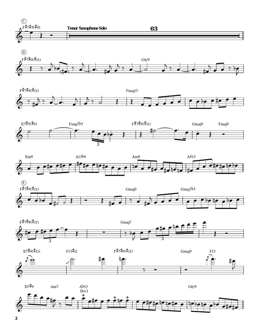 E.S.P. E.S.P. Trumpet scores gallery preview page 2