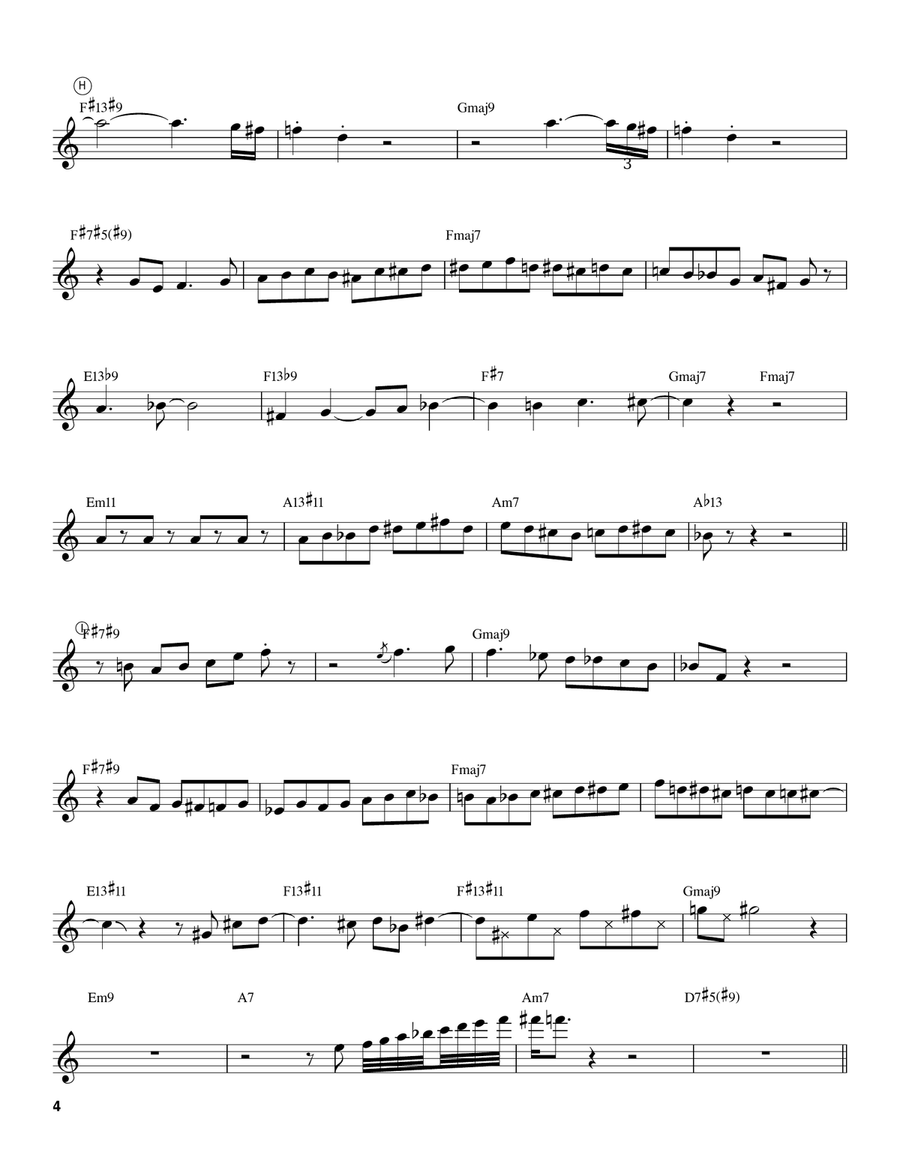 E.S.P. E.S.P. Trumpet scores gallery preview page 4