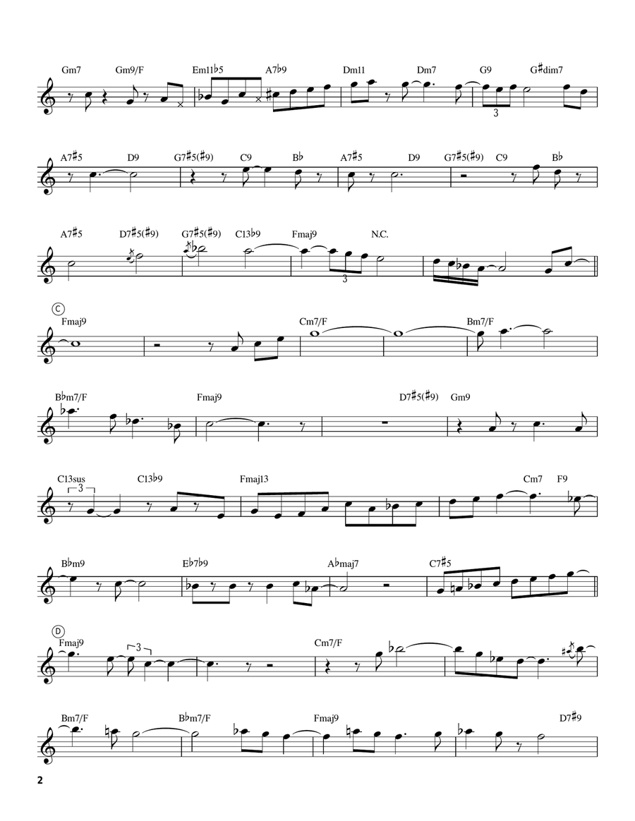 On Green Dolphin Street On Green Dolphin Street Trumpet scores gallery preview page 2