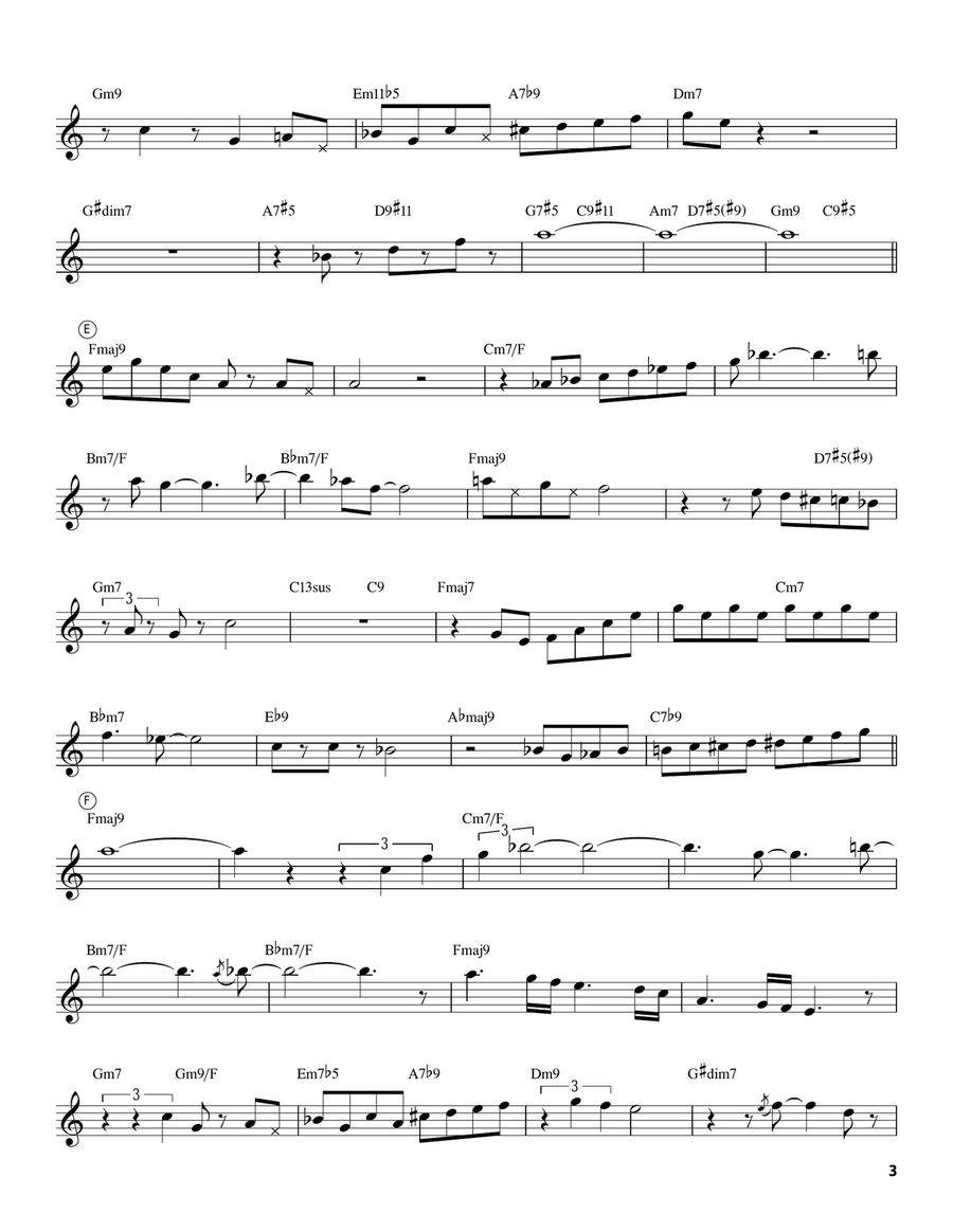 On Green Dolphin Street On Green Dolphin Street Trumpet scores gallery preview page 3