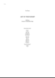 Art of Friendship