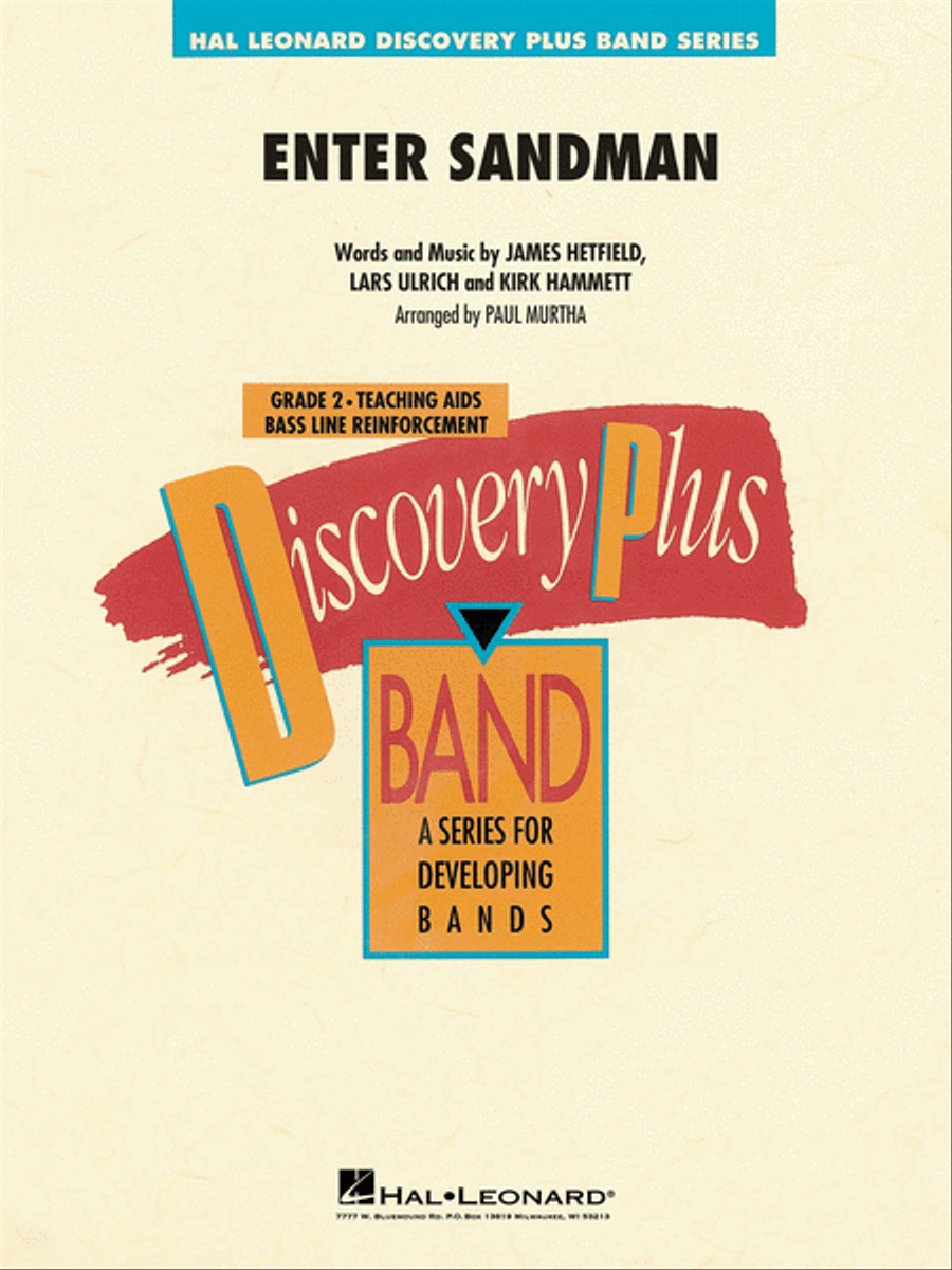 Enter Sandman Enter Sandman Concert Band scores gallery preview page 1