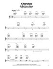 Cherokee (Indian Love Song) mini preview