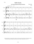 Bella Noche, for strings