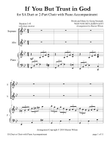 If You But Trust in God to Guide You (for SA Choir with Piano accompaniment)