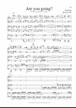 Are You Going? for piano triet