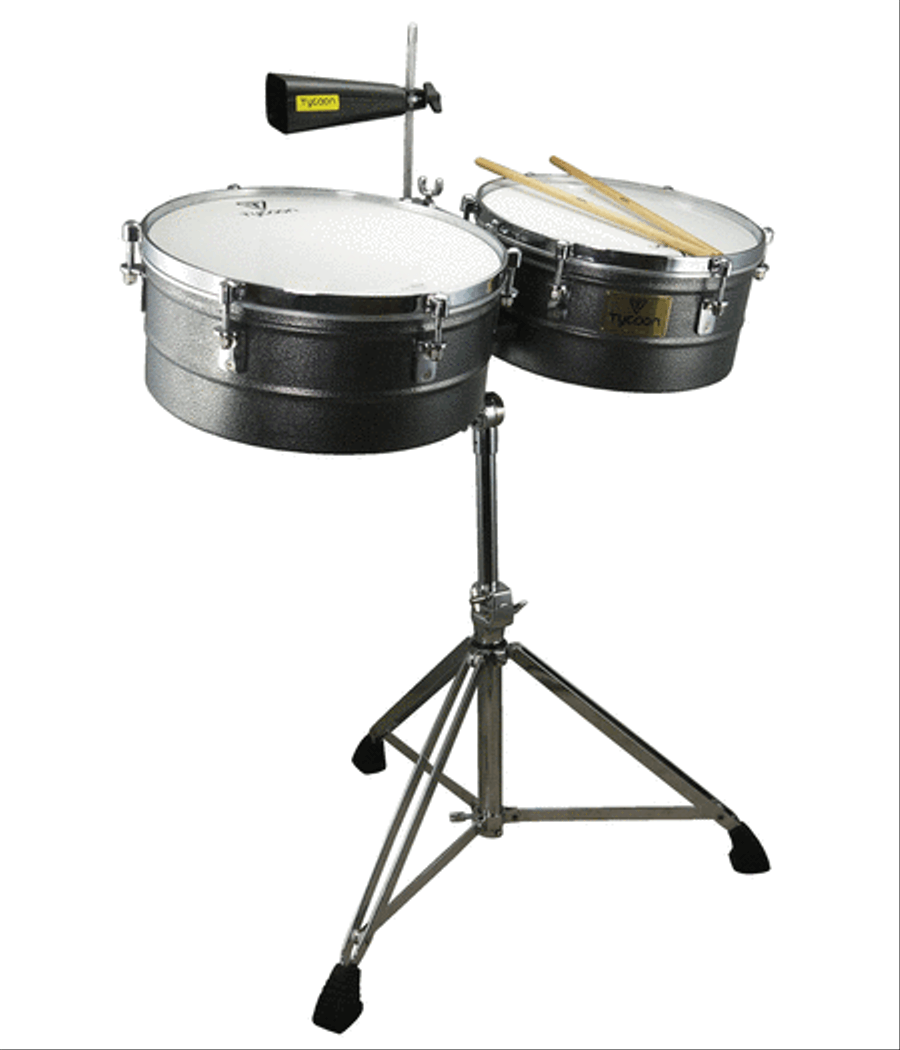 14″ & 15″ Gunpowder Timbales Drums & Percussion Instruments scores gallery preview page 1