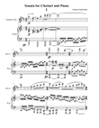 Sonata for Clarinet and Piano
