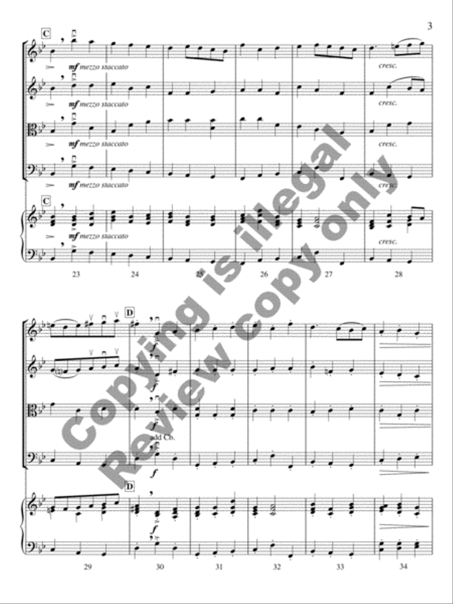 Handel Album: A Suite of Five Pieces (Additional Full Score) Score scores gallery preview page 5