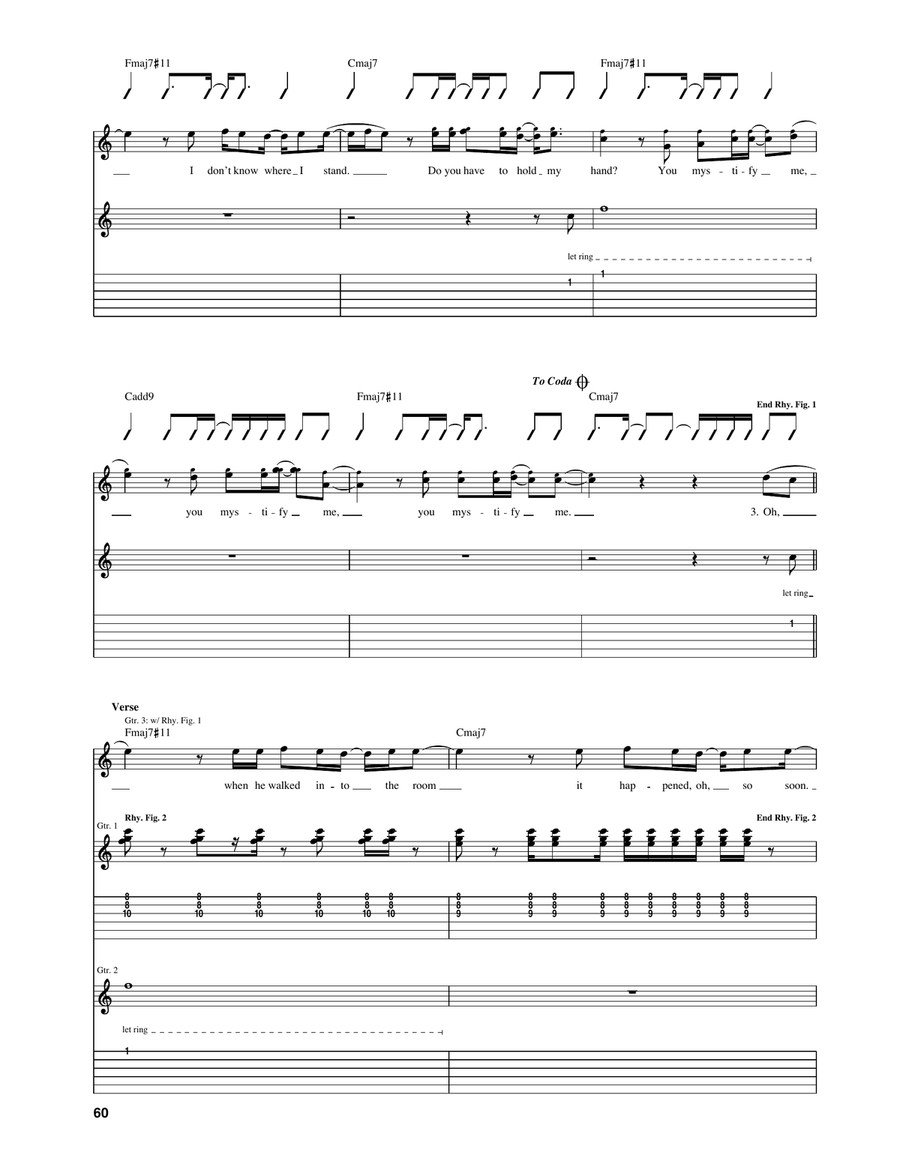 Sunday Sunday Acoustic Guitar scores gallery preview page 3