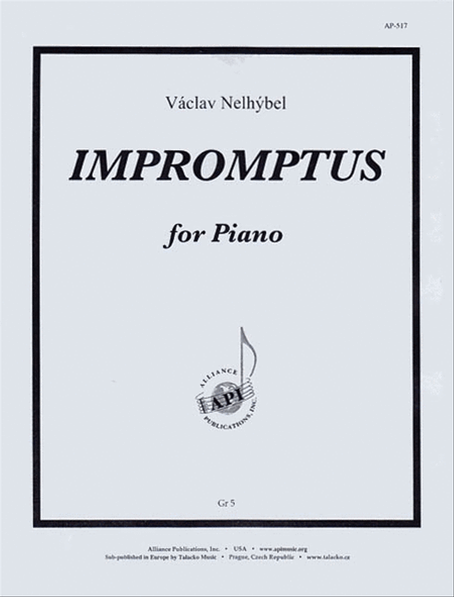 Impromptus for Piano Impromptus for Piano Choir scores gallery preview page 1