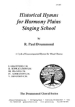 Historical Hymns for Harmony Plains Singing School