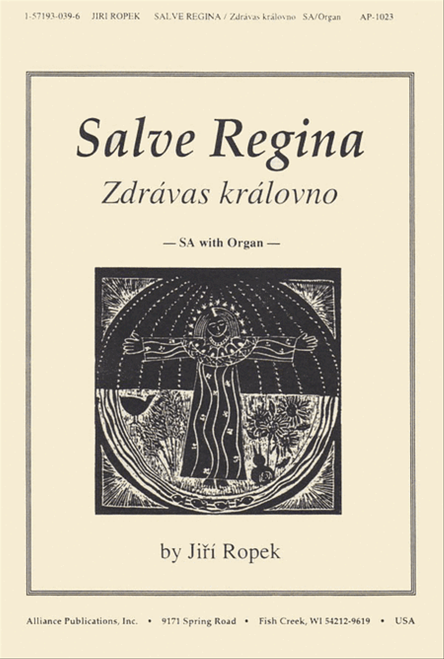 Salve Regina/Zdravas Salve Regina/Zdravas Choir scores gallery preview page 1