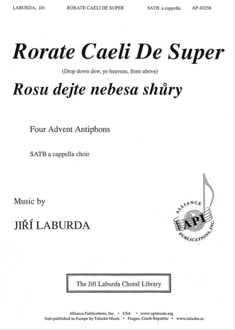 Rorate Caeli De Super Rorate Caeli De Super 4-Part scores gallery preview page 1
