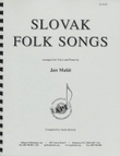 Slovak Folksongs Arr For Voice And Piano By