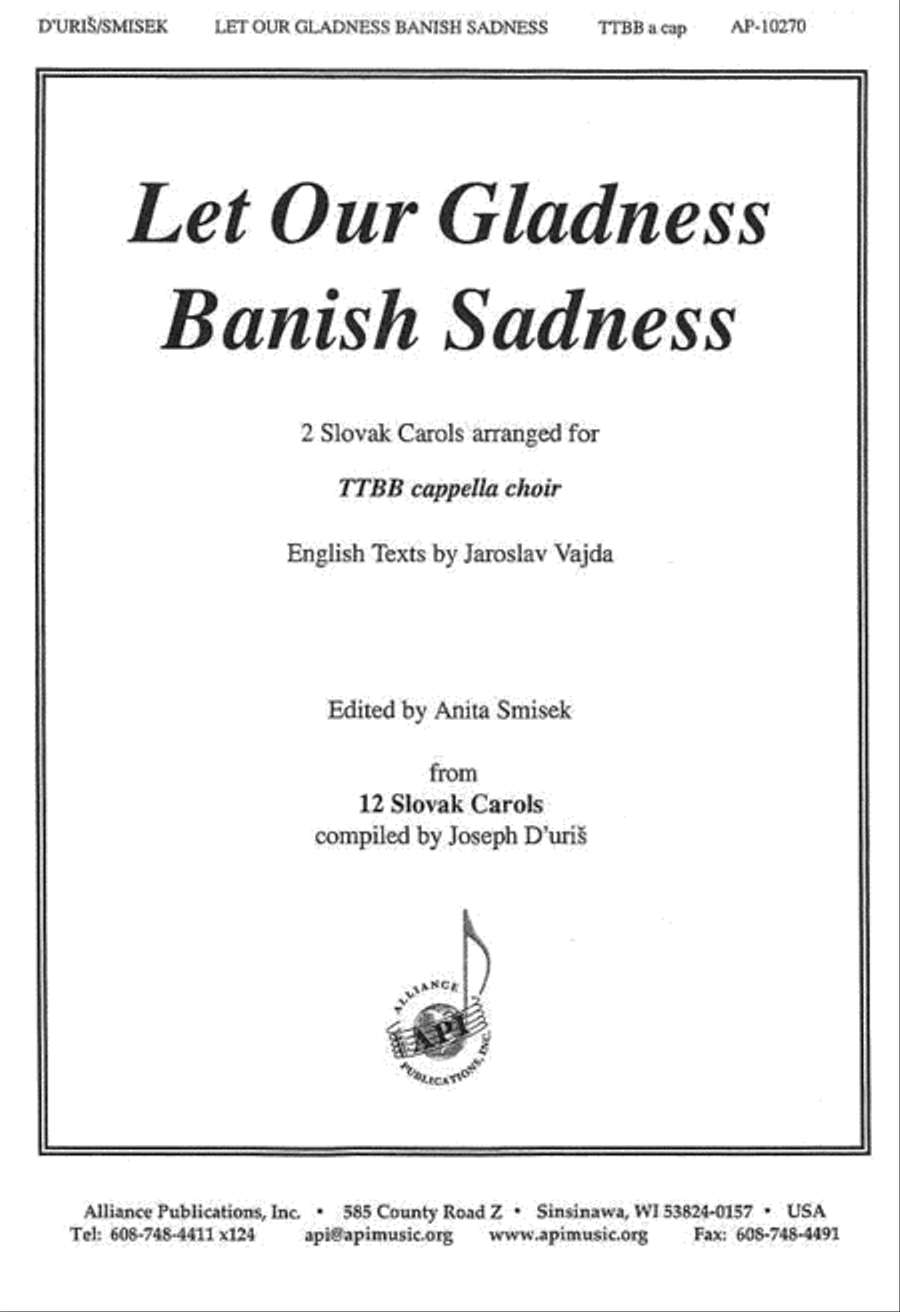Let Our Gladness Banish Sadness TTBB scores gallery preview page 1