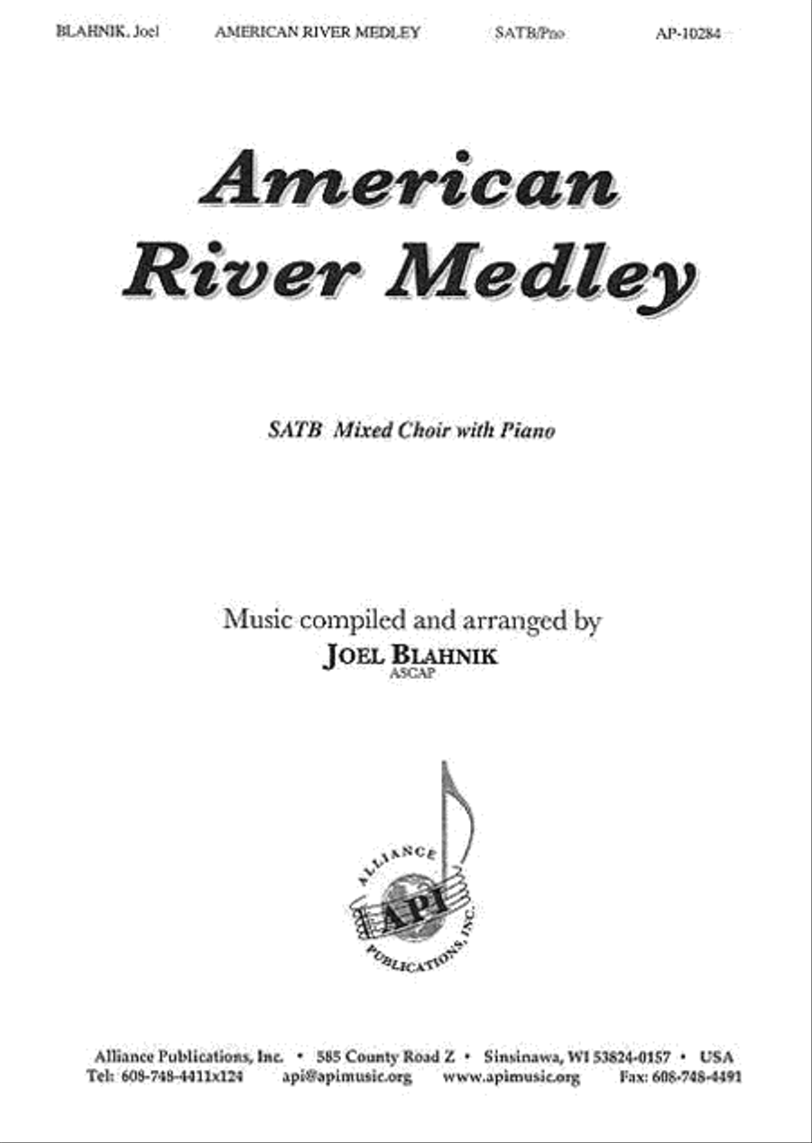 American River Medley American River Medley 4-Part scores gallery preview page 1