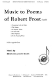Music to Poems of Robert Frost