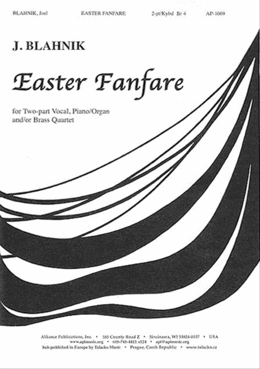 Easter Fanfare Easter Fanfare 2-Part scores gallery preview page 1
