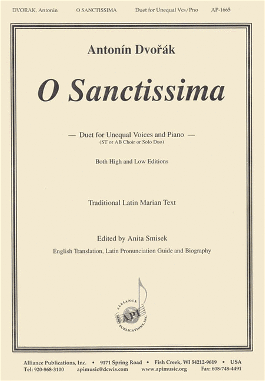 O Sanctissima O Sanctissima 2-Part scores gallery preview page 1