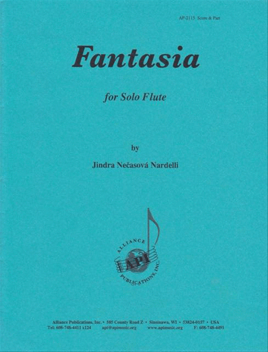 Fantasia For Flute Solo Fantasia For Flute Solo Choir scores gallery preview page 1
