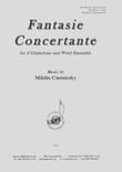 Fantasia Concertante For 2 Cimbaloms & Wind Ens - Set