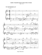 Guthrie: Neomedieval Suite for Flute, Oboe & Clarinet Woodwind Trio scores gallery preview page 3
