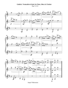 Guthrie: Neomedieval Suite for Flute, Oboe & Clarinet Woodwind Trio scores gallery preview page 5