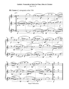 Guthrie: Neomedieval Suite for Flute, Oboe & Clarinet Woodwind Trio scores gallery preview page 6