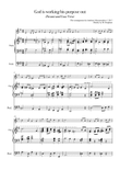 God is working his purpose out - Descant and Last Verse arrangement