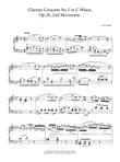 Clarinet Concerto No.1 In C Minor, Op.26, 2nd Movement