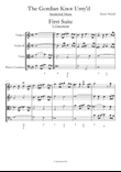 Gordian Knot Unty'd - Henry Purcell - Complete Conductors Score and Parts