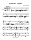 Symphony no.7 in A Major excerpt .